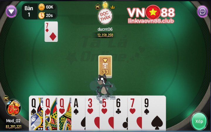 Bí Kíp Chơi Bài Tá Lả Online Đổi Thưởng Khủng Tại VN88 6 Quy tắc chơi Tá Lả online