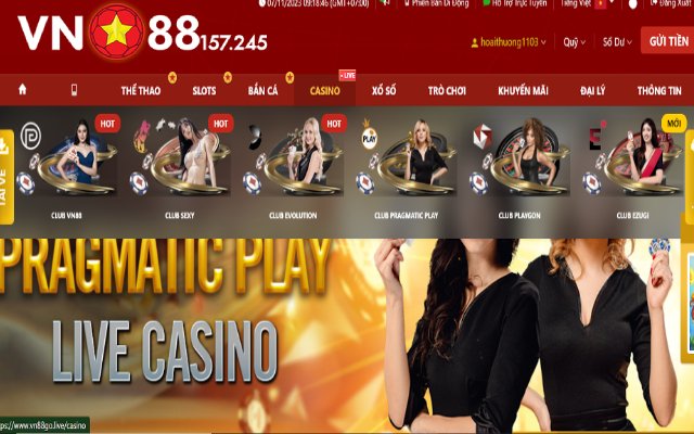 Hướng Dẫn Cách Chơi Blackjack VN88 Thắng Khủng 2024 9 Chọn sảnh game theo ý thích